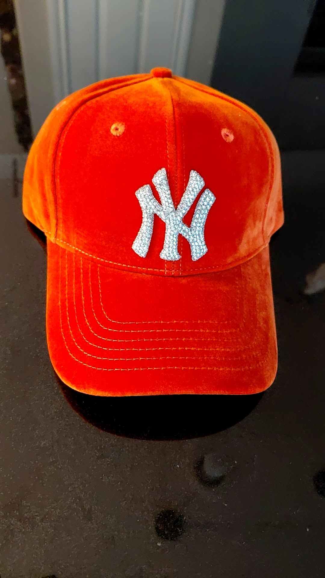 Velvet NY Bling Baseball Hat