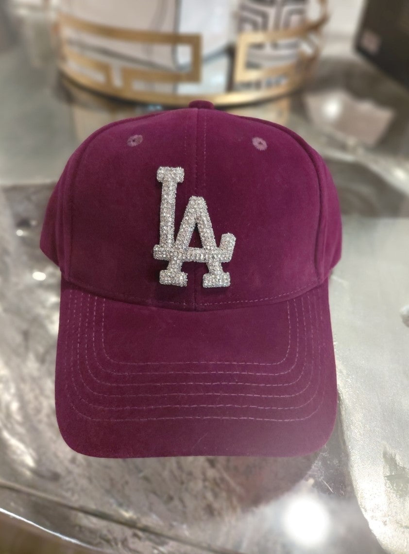 Velvet LA Bling Baseball Hat
