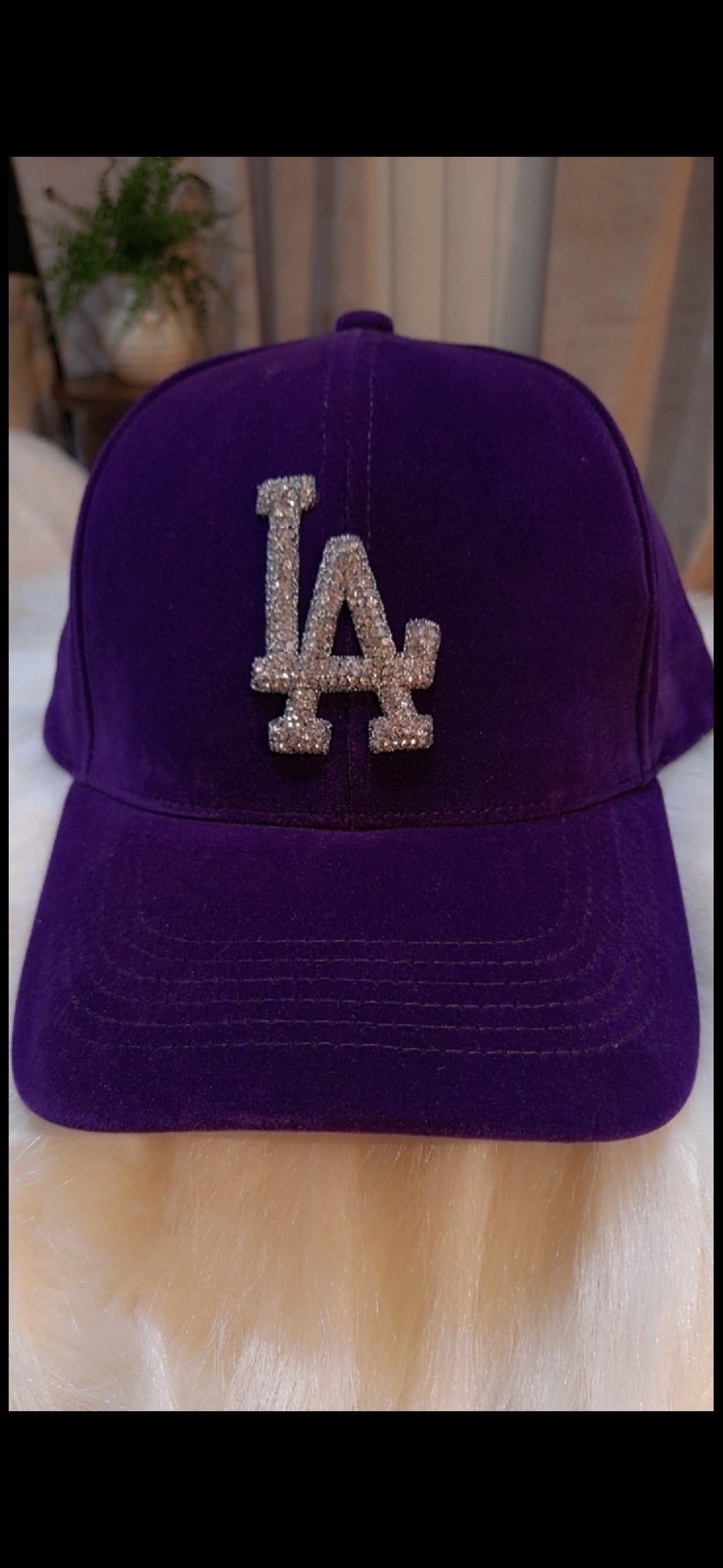 Velvet LA Bling Baseball Hat