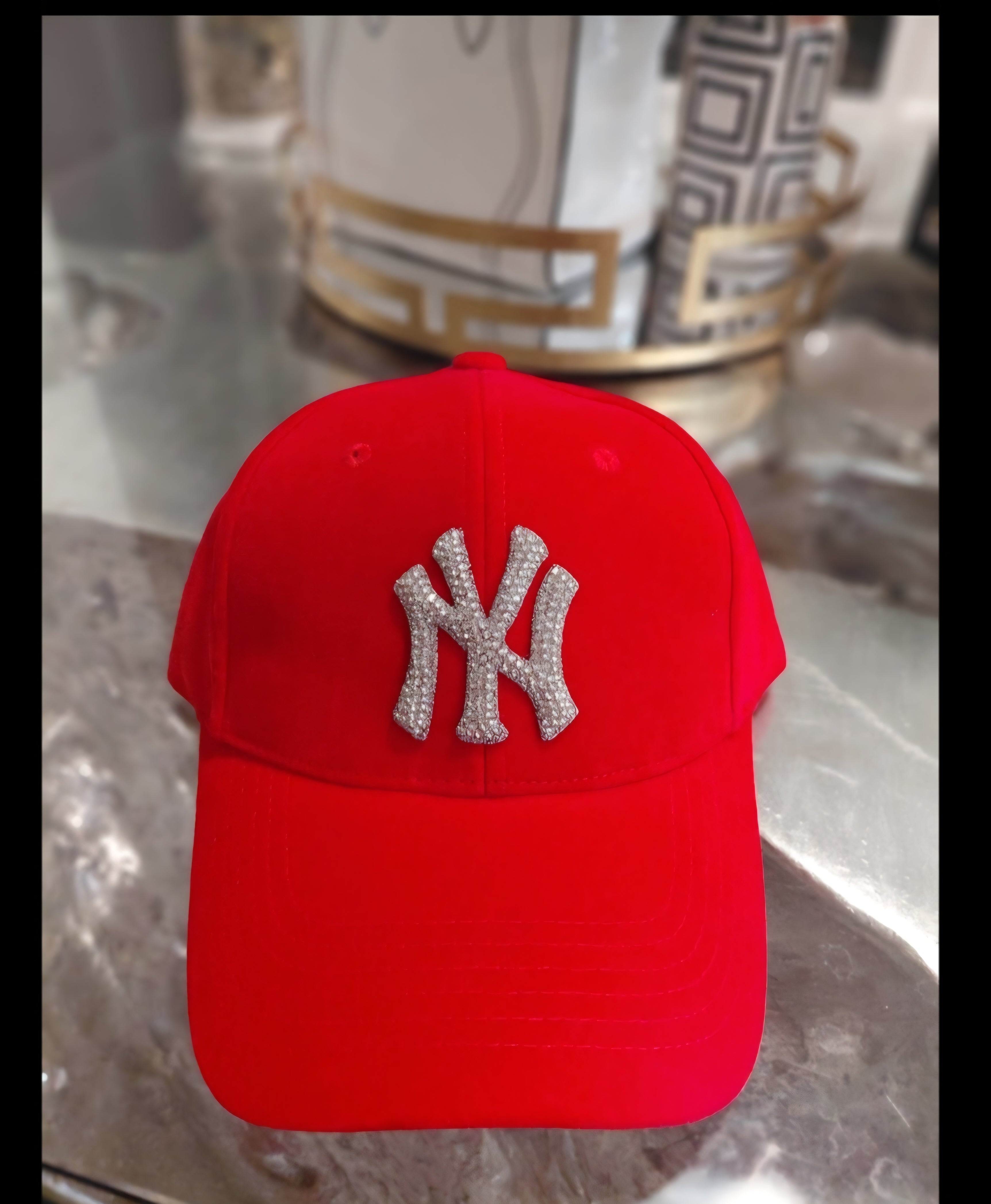 Velvet NY Bling Baseball Hat