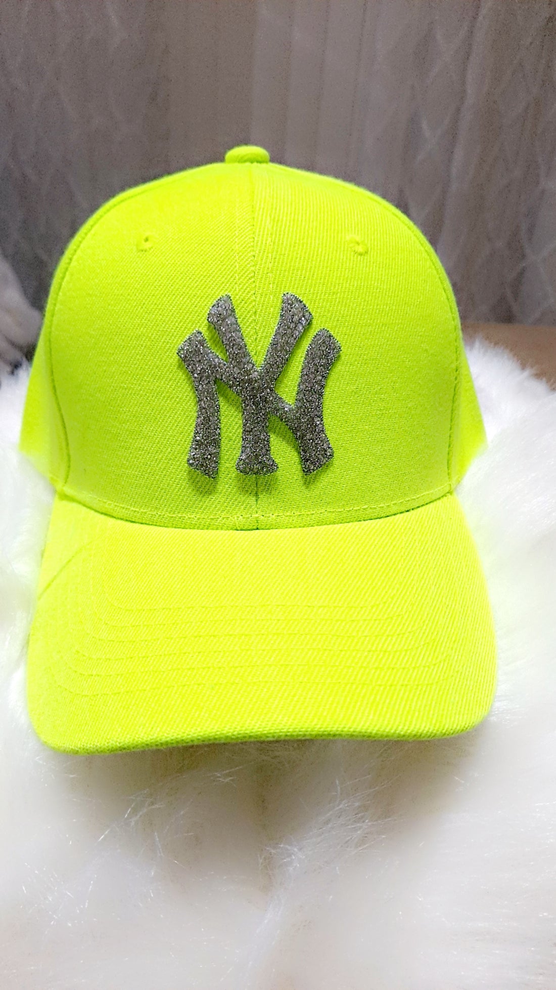 Basic LA or NY Bling Baseball Hat