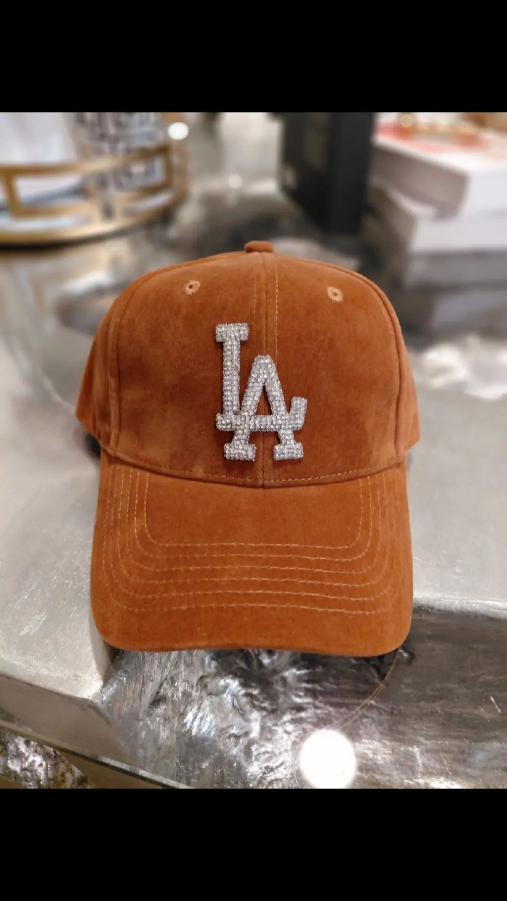 Velvet LA Bling Baseball Hat