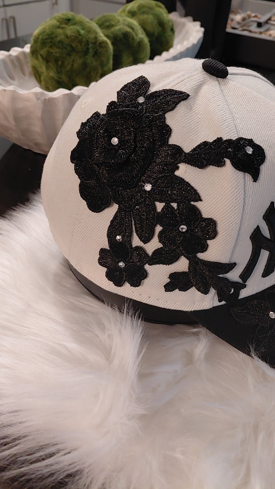 Floral Lace Snap Back Collection