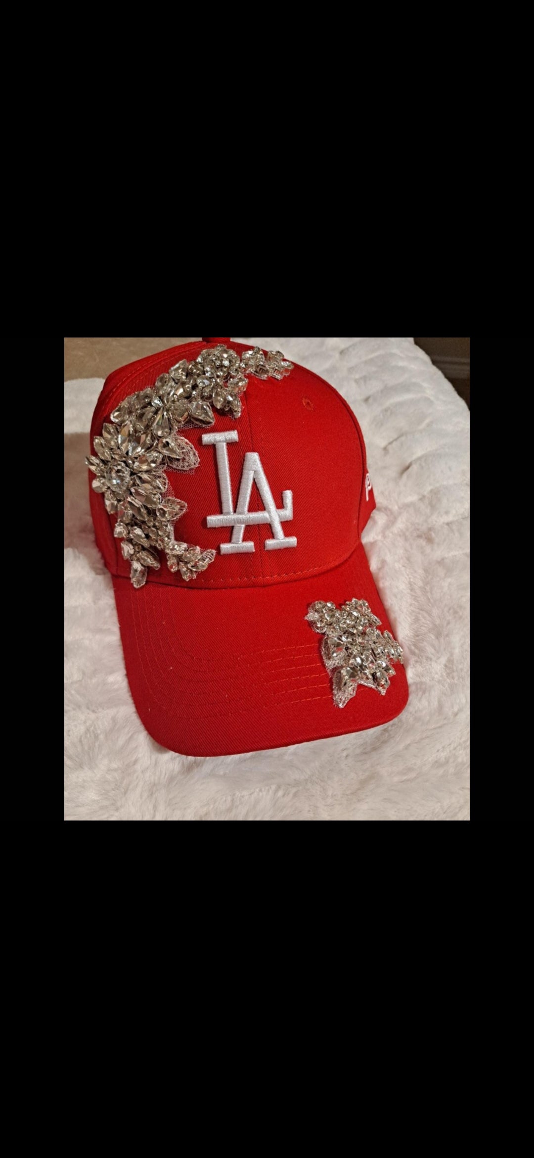 Custom bling NY hats