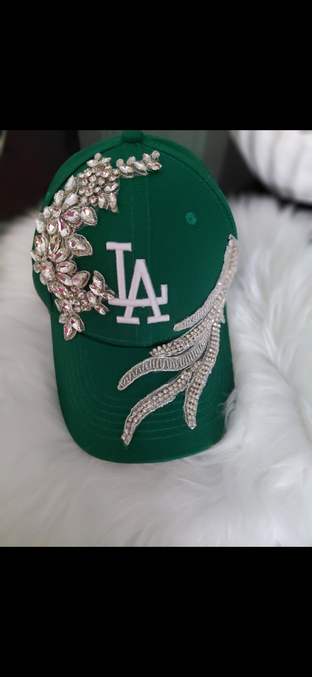 Custom bling NY hats