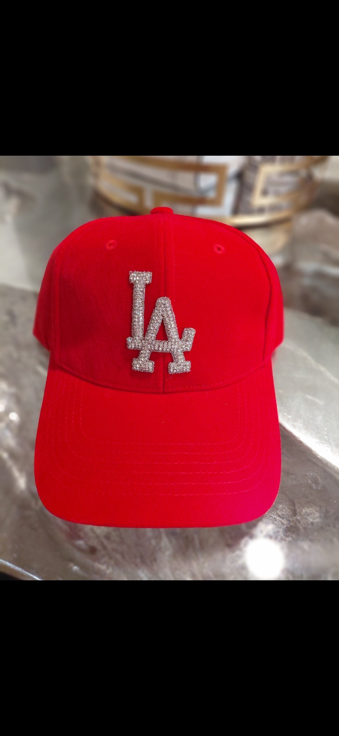 Velvet LA Bling Baseball Hat