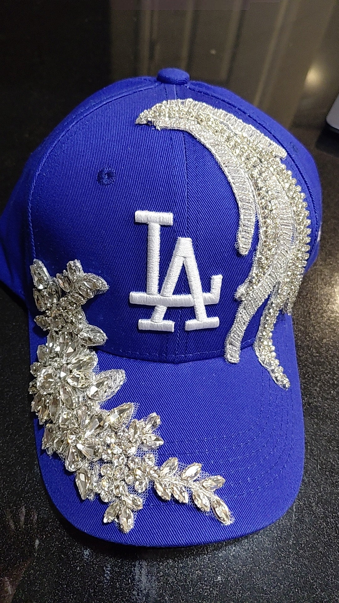 Custom bling NY hats