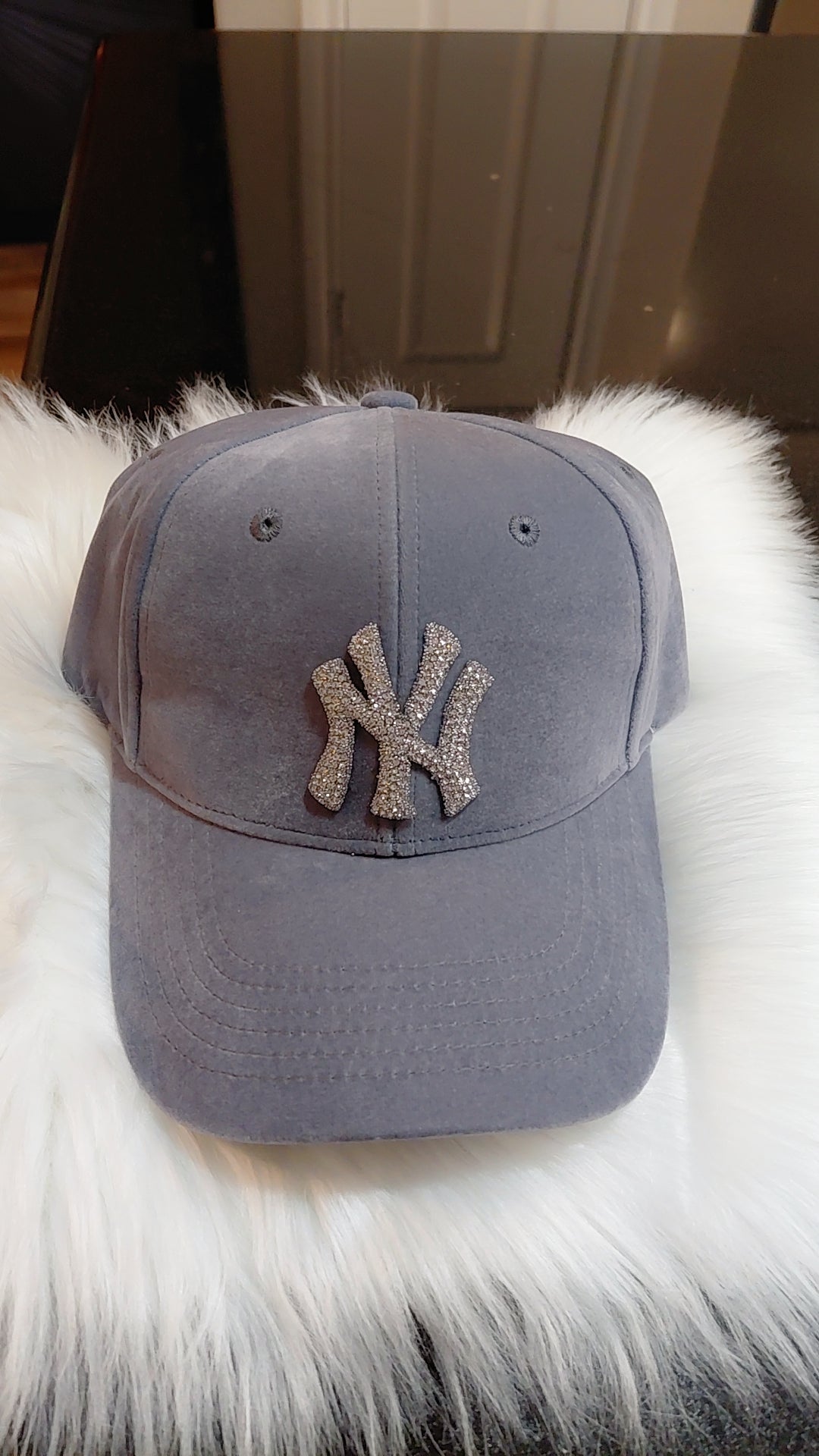 Velvet NY Bling Baseball Hat