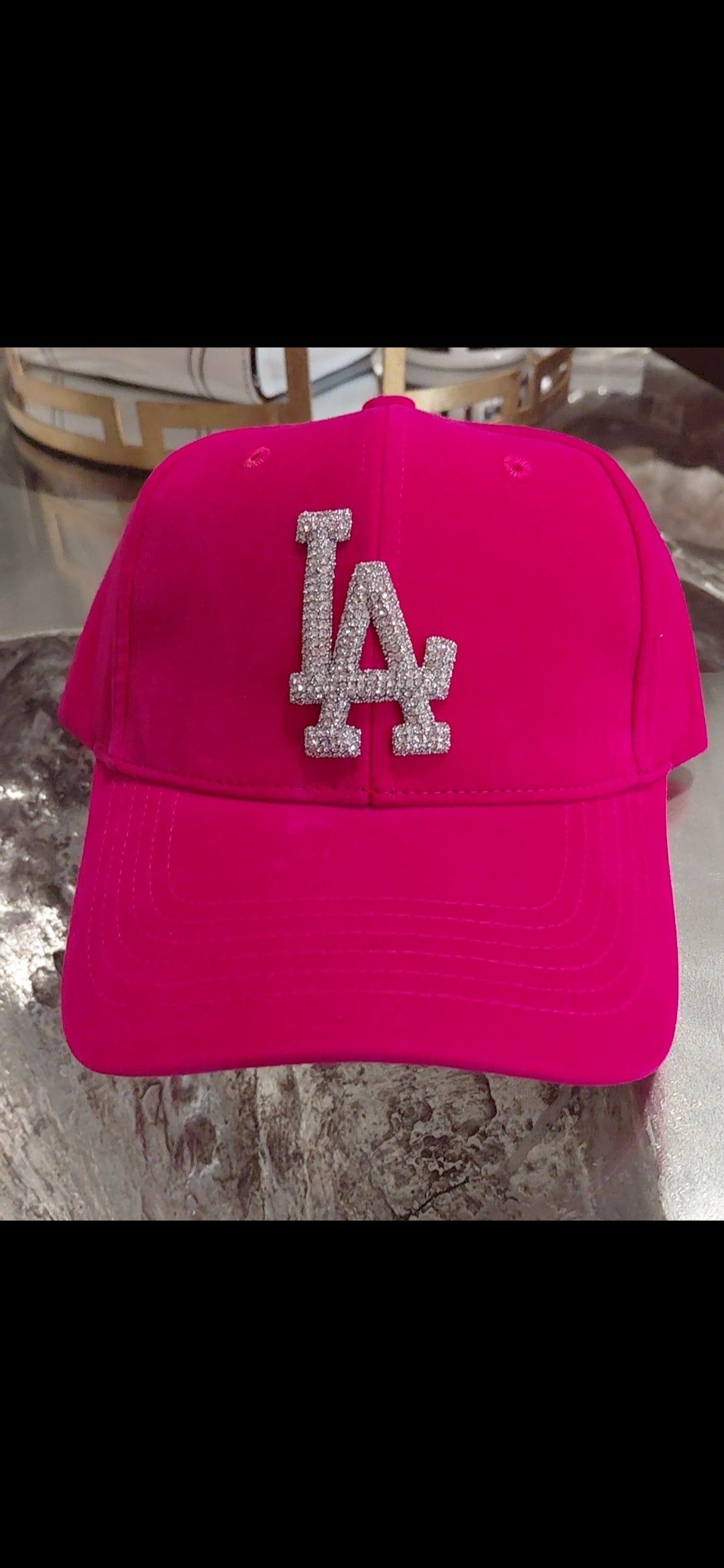 Velvet LA Bling Baseball Hat